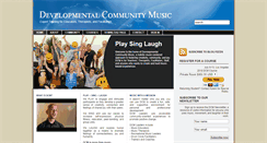 Desktop Screenshot of playsinglaugh.com